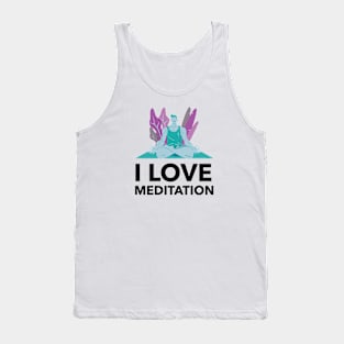 I Love Meditation Tank Top